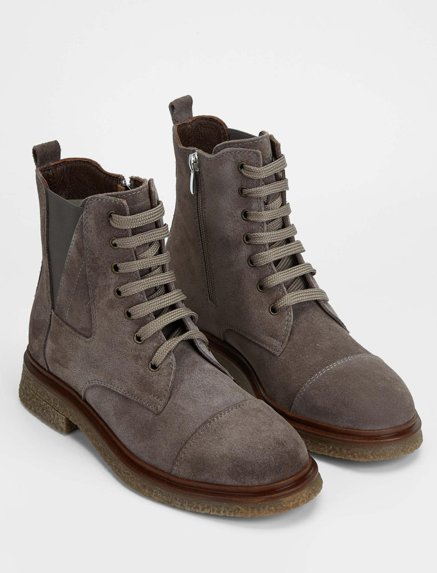 Tamer Tanca Kadın Hakiki Deri Vizon Casual Bot