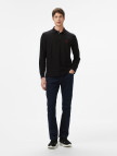 Nautica Erkek Siyah Classic Fit Uzun Kollu Polo Nautica Erkek Siyah Classic Fit Uzun Kollu Polo