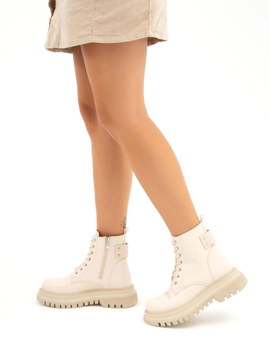 Tamer Tanca Kadın Vegan Bej Casual Bot Tamer Tanca Kadın Vegan Bej Casual Bot