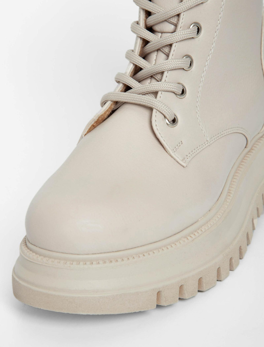 Tamer Tanca Kadın Vegan Beyaz Casual Bot Tamer Tanca Kadın Vegan Beyaz Casual Bot