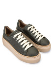 Tamer Tanca Kadın Hakiki Deri Haki Sneakers & Spor Ayakkabı Tamer Tanca Kadın Hakiki Deri Haki Sneakers & Spor Ayakkabı