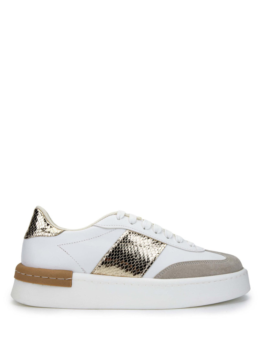 Tamer Tanca Kadın Hakiki Deri Siyah Sneakers & Spor Ayakkabı