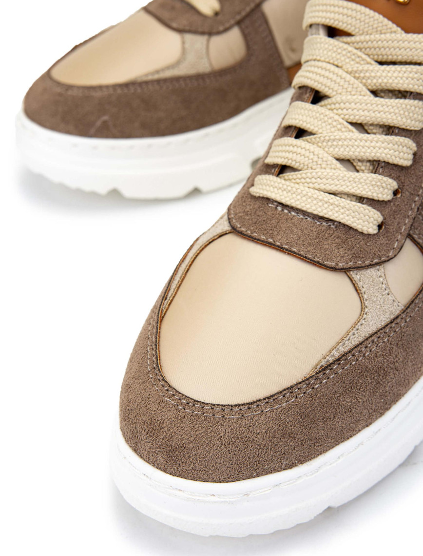 Tamer Tanca Kadın Hakiki Deri Kahverengi Sneakers & Spor Ayakkabı