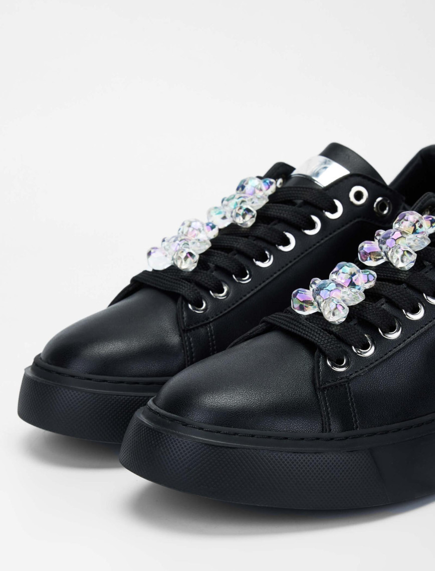 Tamer Tanca Kadın Vegan Siyah Sneakers & Spor Ayakkabı Tamer Tanca Kadın Vegan Siyah Sneakers & Spor Ayakkabı