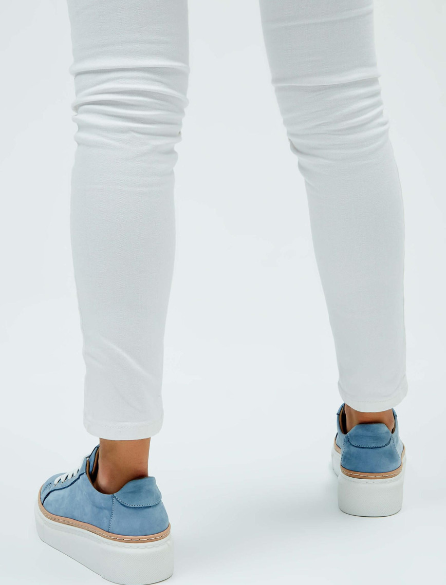 Tamer Tanca Kadın Hakiki Deri Açık Mavi Nubuk Sneakers & Spor Ayakkabı Tamer Tanca Kadın Hakiki Deri Açık Mavi Nubuk Sneakers & Spor Ayakkabı