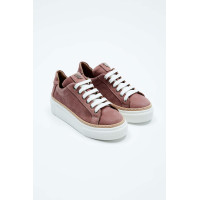 Tamer Tanca Kadın Hakiki Deri Gül Kurusu Nubuk Sneakers & Spor Ayakkabı Tamer Tanca Kadın Hakiki Deri Gül Kurusu Nubuk Sneakers & Spor Ayakkabı