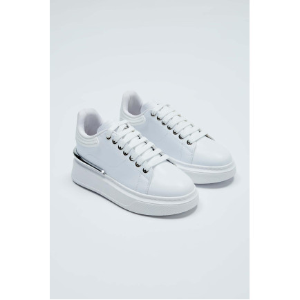 Tamer Tanca Kadın Vegan Beyaz Sneakers & Spor Ayakkabı Tamer Tanca Kadın Vegan Beyaz Sneakers & Spor Ayakkabı