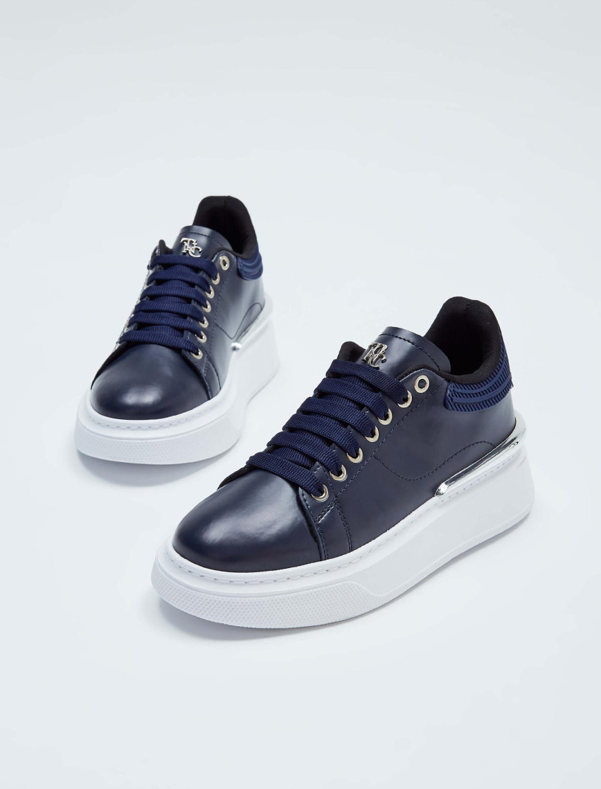 Tamer Tanca Kadın Vegan Lacivert Sneakers & Spor Ayakkabı