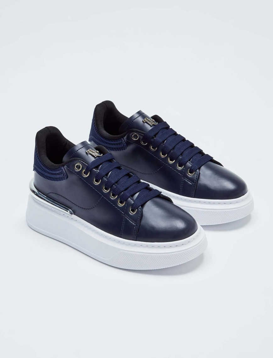 Tamer Tanca Kadın Vegan Lacivert Sneakers & Spor Ayakkabı