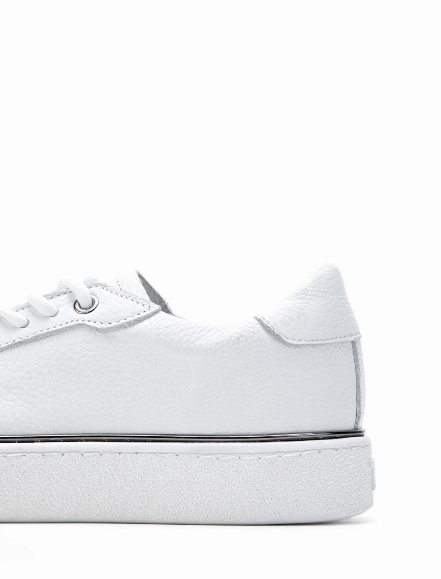 Tamer Tanca Kadın Hakiki Deri Beyaz Sneakers & Spor Ayakkabı Tamer Tanca Kadın Hakiki Deri Beyaz Sneakers & Spor Ayakkabı