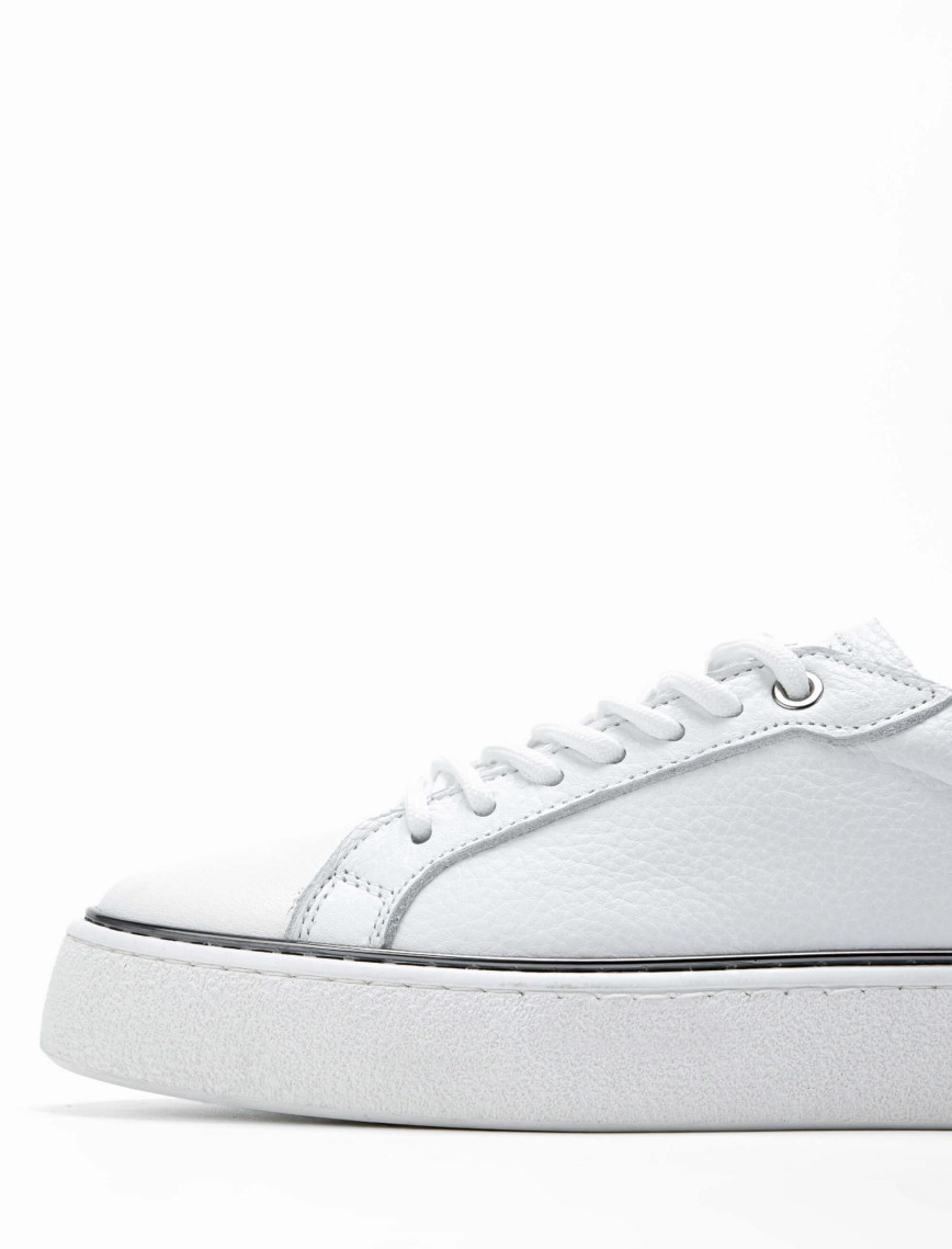 Tamer Tanca Kadın Hakiki Deri Beyaz Sneakers & Spor Ayakkabı Tamer Tanca Kadın Hakiki Deri Beyaz Sneakers & Spor Ayakkabı