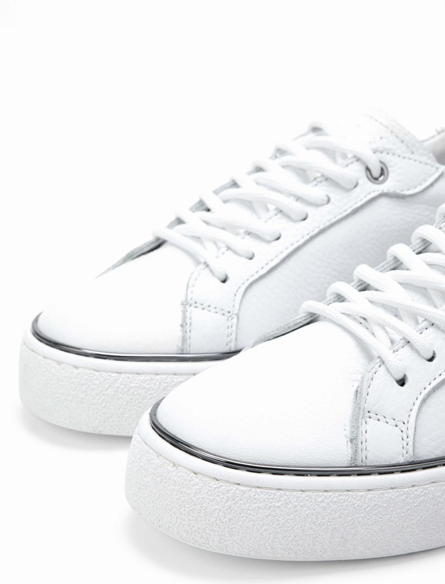 Tamer Tanca Kadın Hakiki Deri Beyaz Sneakers & Spor Ayakkabı Tamer Tanca Kadın Hakiki Deri Beyaz Sneakers & Spor Ayakkabı