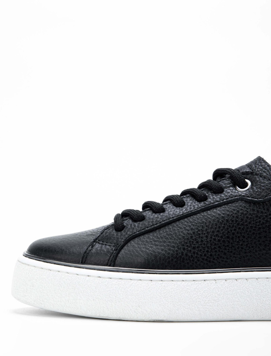 Tamer Tanca Kadın Hakiki Deri Siyah Sneakers & Spor Ayakkabı Tamer Tanca Kadın Hakiki Deri Siyah Sneakers & Spor Ayakkabı