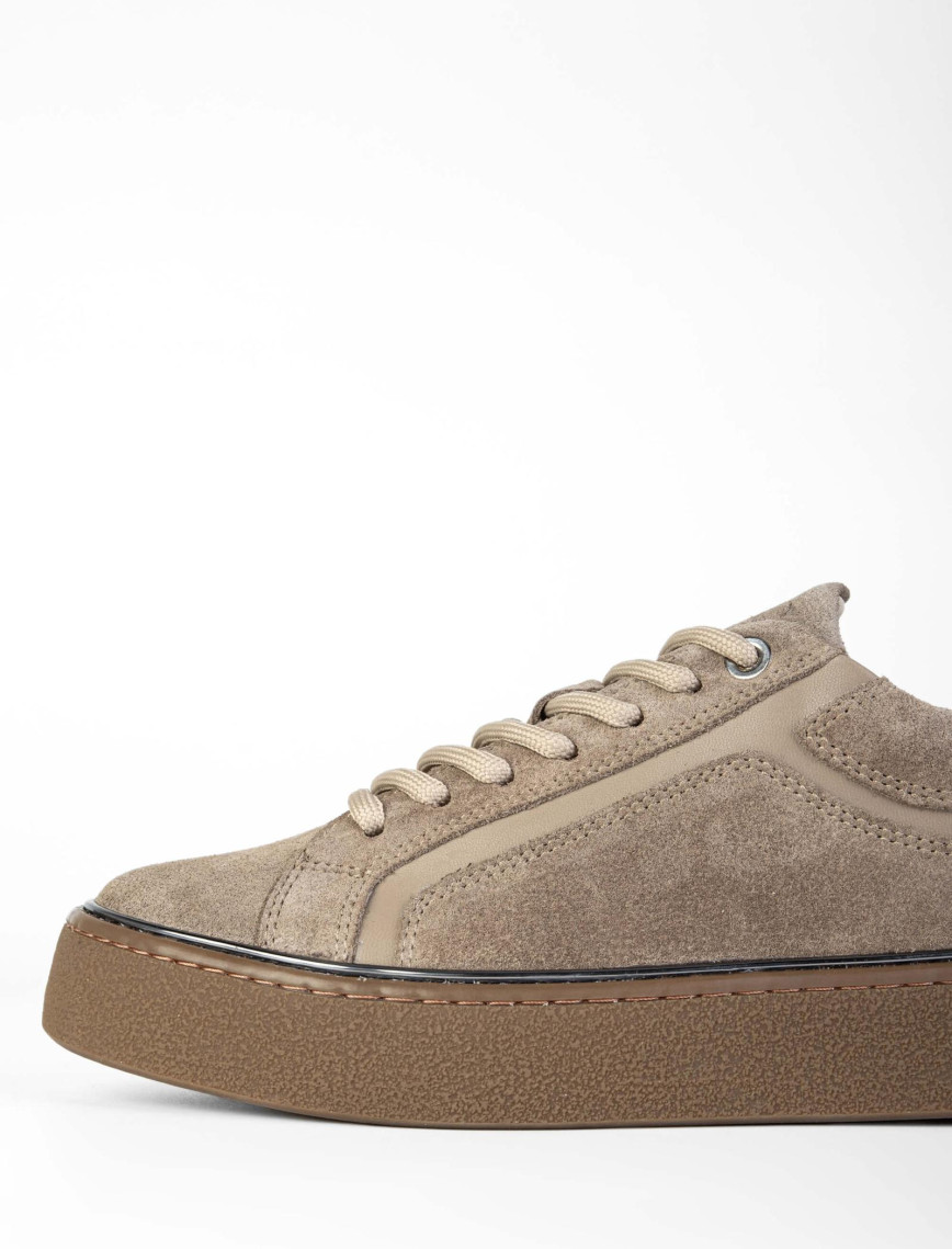 Tamer Tanca Kadın Hakiki Deri Vizon Sneakers & Spor Ayakkabı Tamer Tanca Kadın Hakiki Deri Vizon Sneakers & Spor Ayakkabı