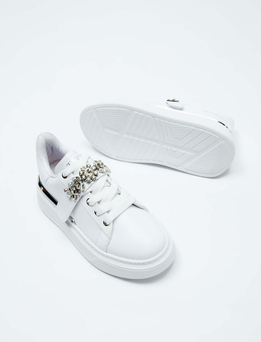 Tamer Tanca Kadın Vegan Beyaz Sneakers & Spor Ayakkabı