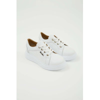 Tamer Tanca Kadın Hakiki Deri Beyaz Sneakers & Spor Ayakkabı Tamer Tanca Kadın Hakiki Deri Beyaz Sneakers & Spor Ayakkabı