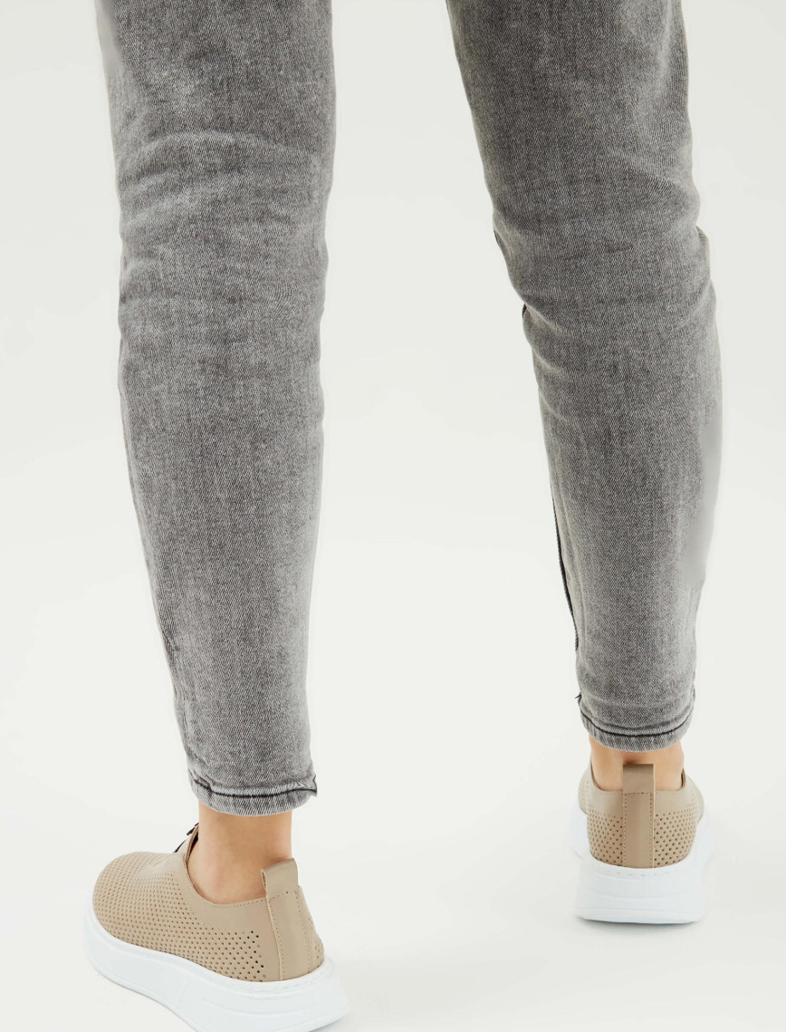 Tamer Tanca Kadın Hakiki Deri Vizon Sneakers & Spor Ayakkabı