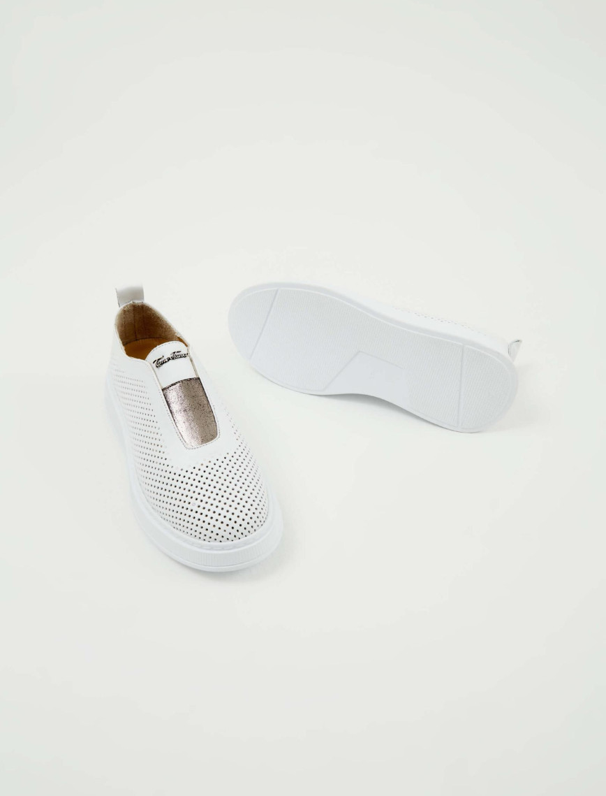 Tamer Tanca Kadın Hakiki Deri Beyaz Sneakers & Spor Ayakkabı