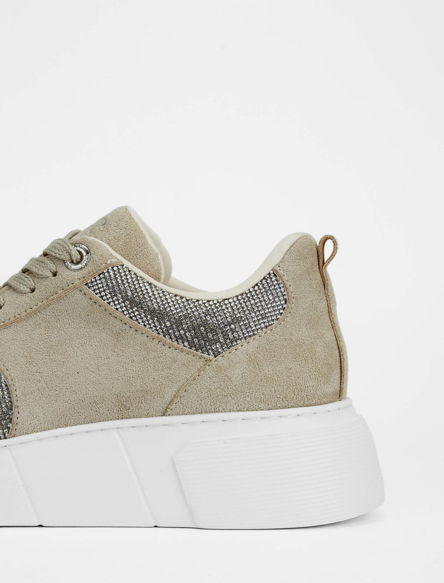 Tamer Tanca Kadın Vegan Bej Sneakers & Spor Ayakkabı Tamer Tanca Kadın Vegan Bej Sneakers & Spor Ayakkabı