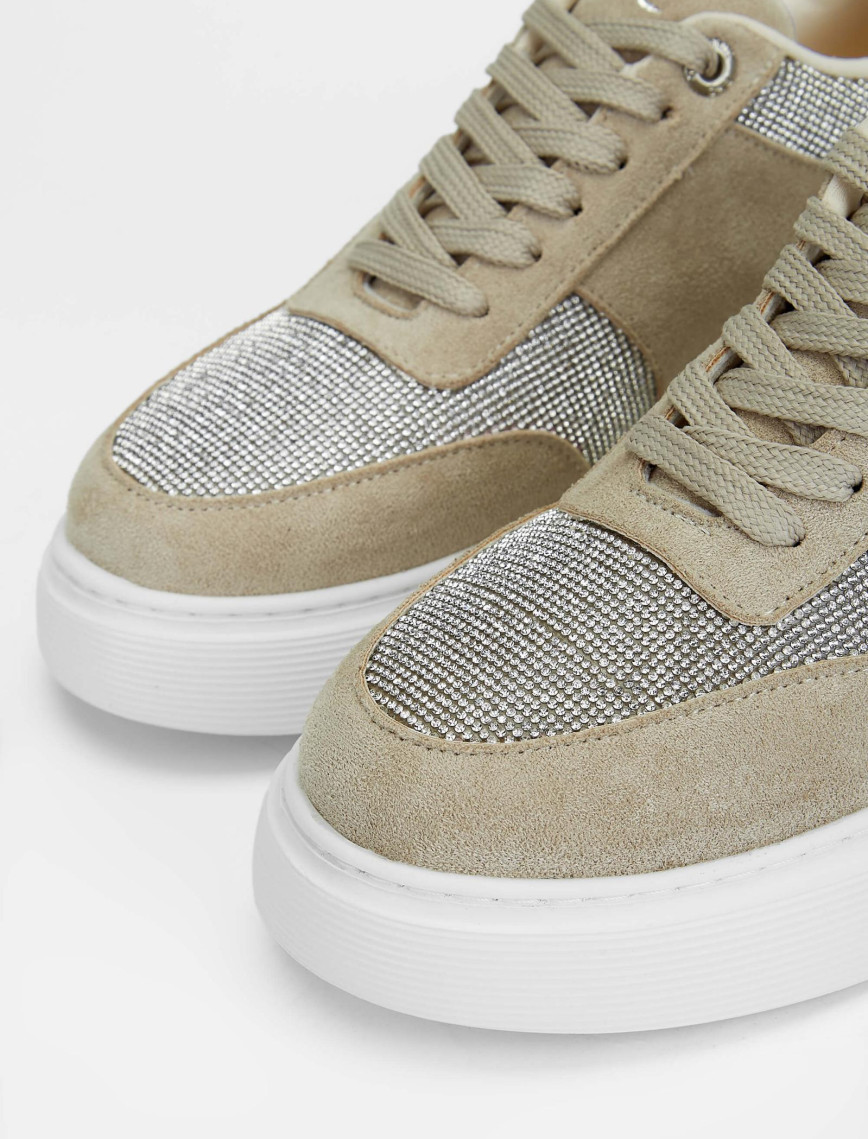 Tamer Tanca Kadın Vegan Bej Sneakers & Spor Ayakkabı Tamer Tanca Kadın Vegan Bej Sneakers & Spor Ayakkabı