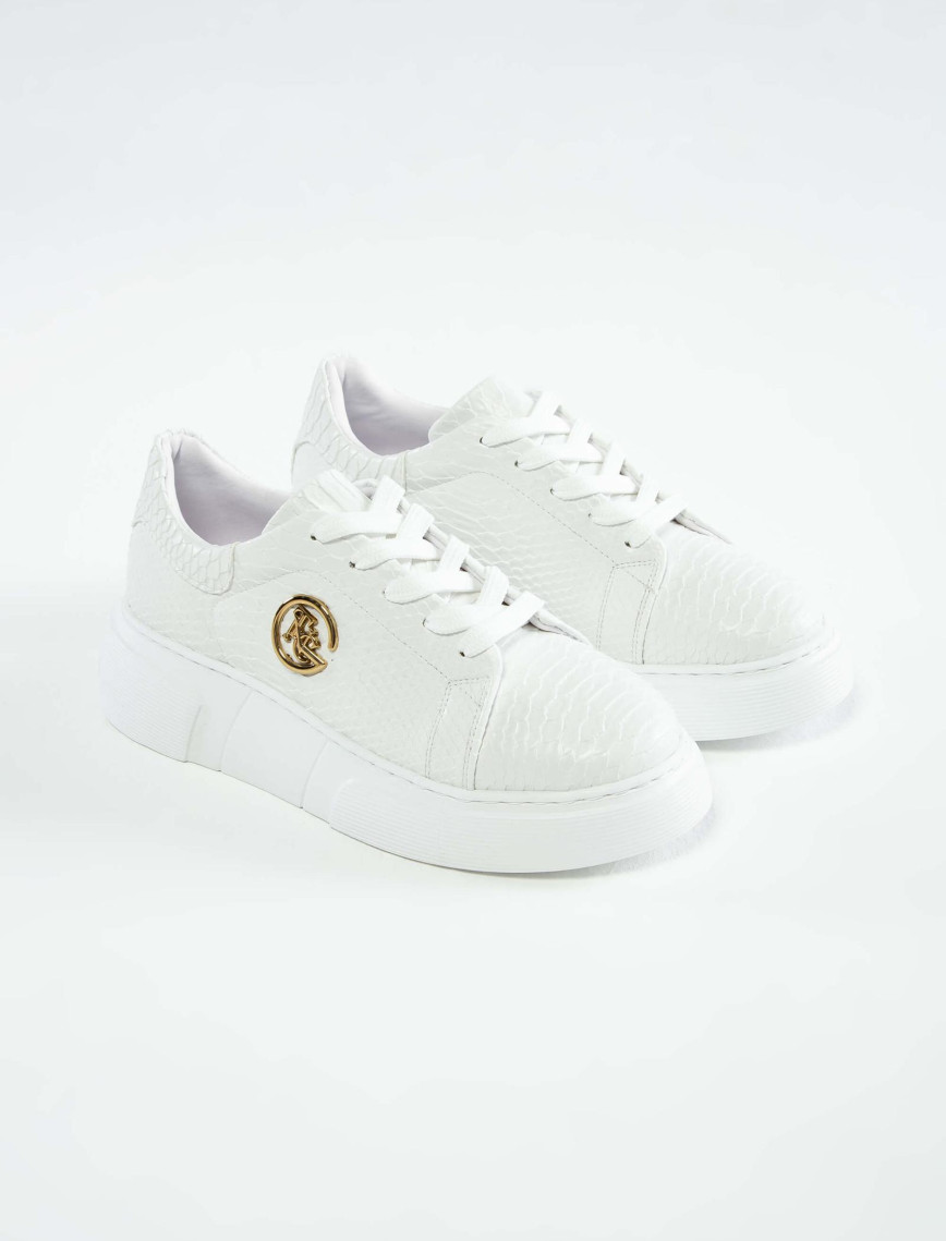 Tamer Tanca Kadın Vegan Siyah Sneakers & Spor Ayakkabı