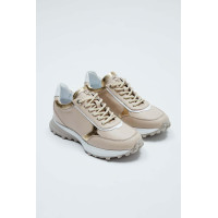 Tamer Tanca Kadın Hakiki Deri Bej Sneakers & Spor Ayakkabı Tamer Tanca Kadın Hakiki Deri Bej Sneakers & Spor Ayakkabı