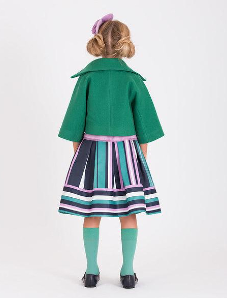 Mama Luma Klasik Kız Çocuk Ceket Yeşil Mama Luma Klasik Kız Çocuk Ceket Yeşil