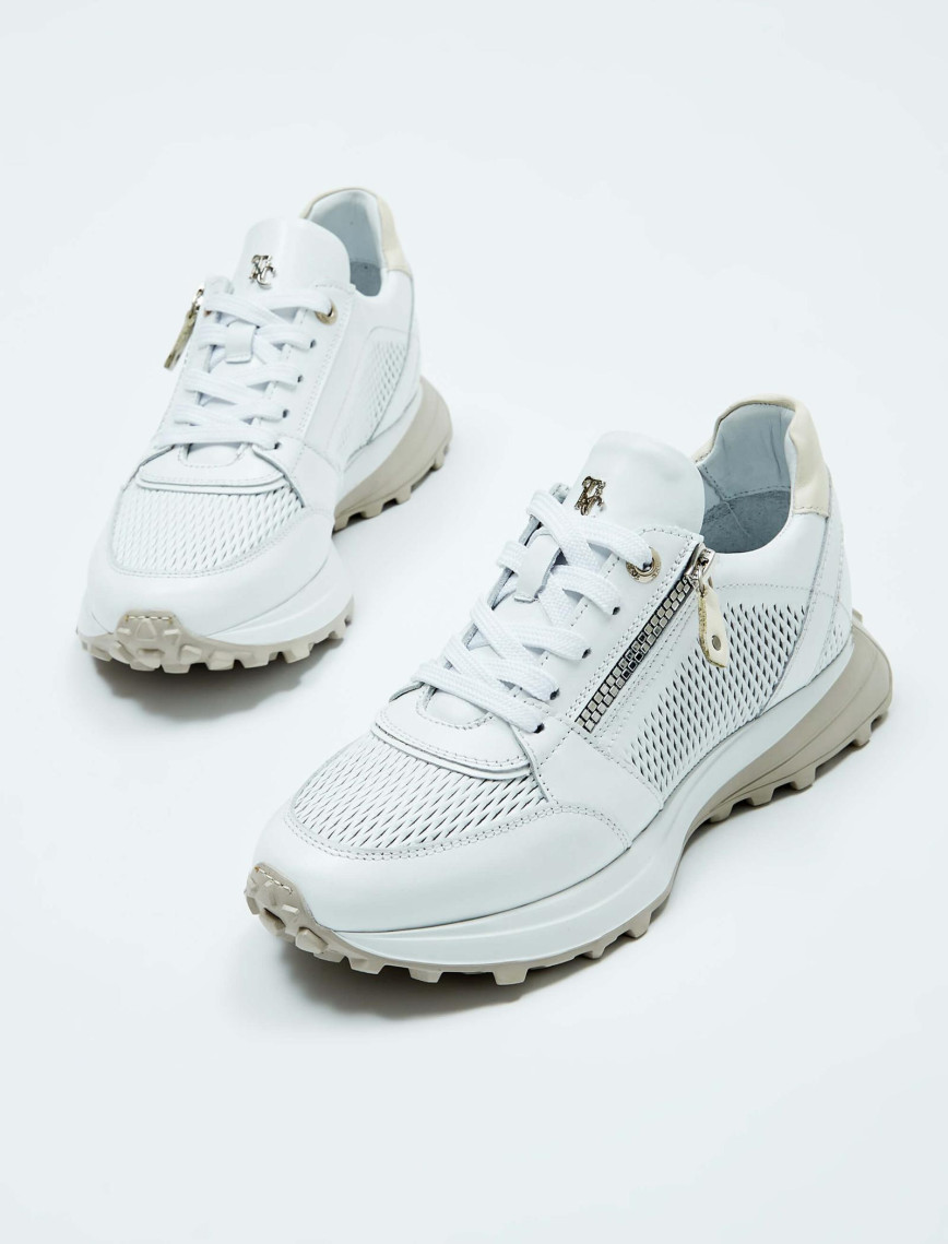 Tamer Tanca Kadın Hakiki Deri Beyaz Sneakers & Spor Ayakkabı Tamer Tanca Kadın Hakiki Deri Beyaz Sneakers & Spor Ayakkabı