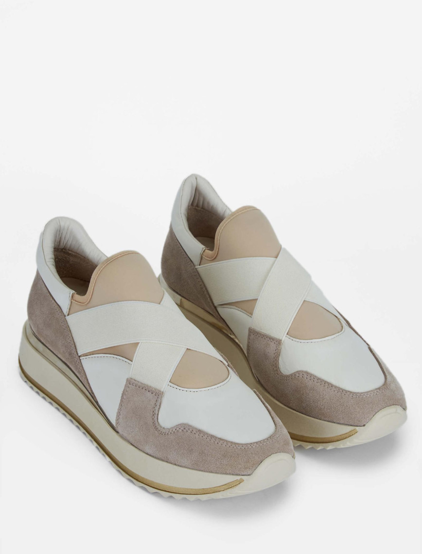 Tamer Tanca Kadın Hakiki Deri Bej Sneakers & Spor Ayakkabı Tamer Tanca Kadın Hakiki Deri Bej Sneakers & Spor Ayakkabı