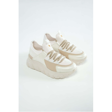 Tamer Tanca Kadın Vegan Beyaz Sneakers & Spor Ayakkabı