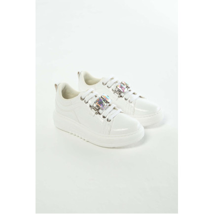 Tamer Tanca Kadın Vegan Beyaz Sneakers & Spor Ayakkabı