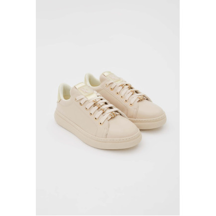 Tamer Tanca Kadın Vegan Bej Sneakers & Spor Ayakkabı