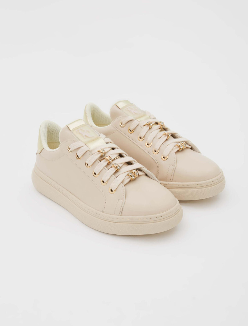 Tamer Tanca Kadın Vegan Bej Sneakers & Spor Ayakkabı