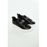 Tamer Tanca Kadın Vegan Siyah Sneakers & Spor Ayakkabı