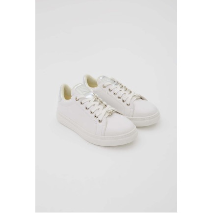 Tamer Tanca Kadın Vegan Beyaz Sneakers & Spor Ayakkabı