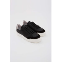 Tamer Tanca Kadın Hakiki Deri Siyah Sneakers & Spor Ayakkabı