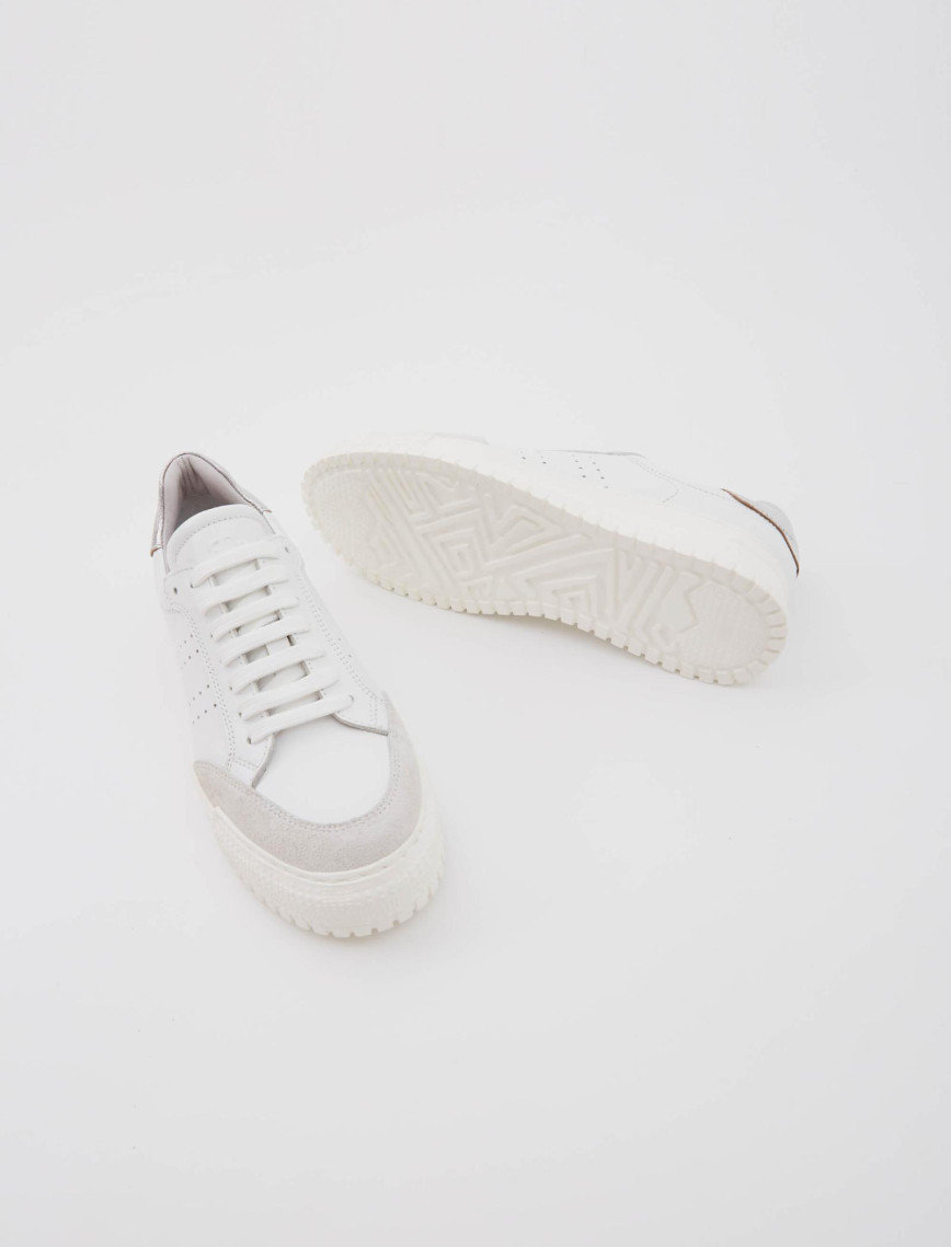 Tamer Tanca Kadın Hakiki Deri Beyaz Sneakers & Spor Ayakkabı