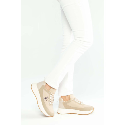 Tamer Tanca Kadın Vegan Bej Sneakers & Spor Ayakkabı
