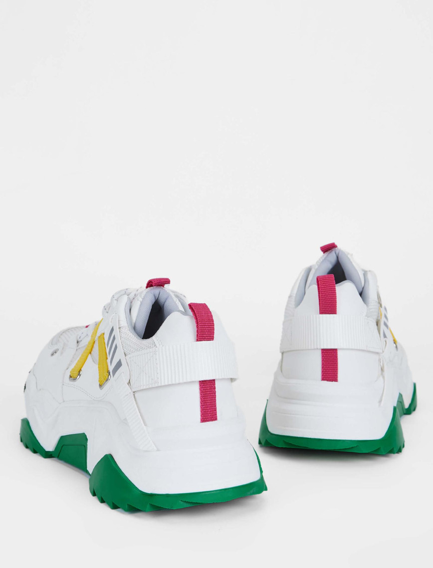 Tamer Tanca Kadın Vegan Beyaz Sneakers & Spor Ayakkabı