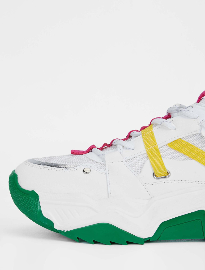 Tamer Tanca Kadın Vegan Beyaz Sneakers & Spor Ayakkabı