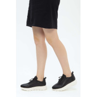 Tamer Tanca Kadın Hakiki Deri Siyah Deri Sneakers & Spor Ayakkabı Tamer Tanca Kadın Hakiki Deri Siyah Deri Sneakers & Spor Ayakkabı