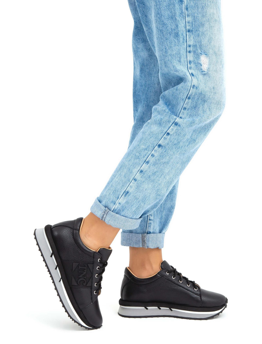 Tamer Tanca Kadın Hakiki Deri Yeşil Sneakers & Spor Ayakkabı