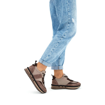 Tamer Tanca Kadın Hakiki Deri Vizon Sneakers & Spor Ayakkabı Tamer Tanca Kadın Hakiki Deri Vizon Sneakers & Spor Ayakkabı