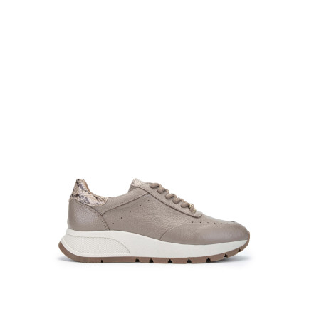 Tamer Tanca Kadın Hakiki Deri Bej Sneakers & Spor Ayakkabı