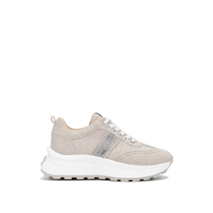 Tamer Tanca Kadın Tekstil Bej Sneakers & Spor Ayakkabı