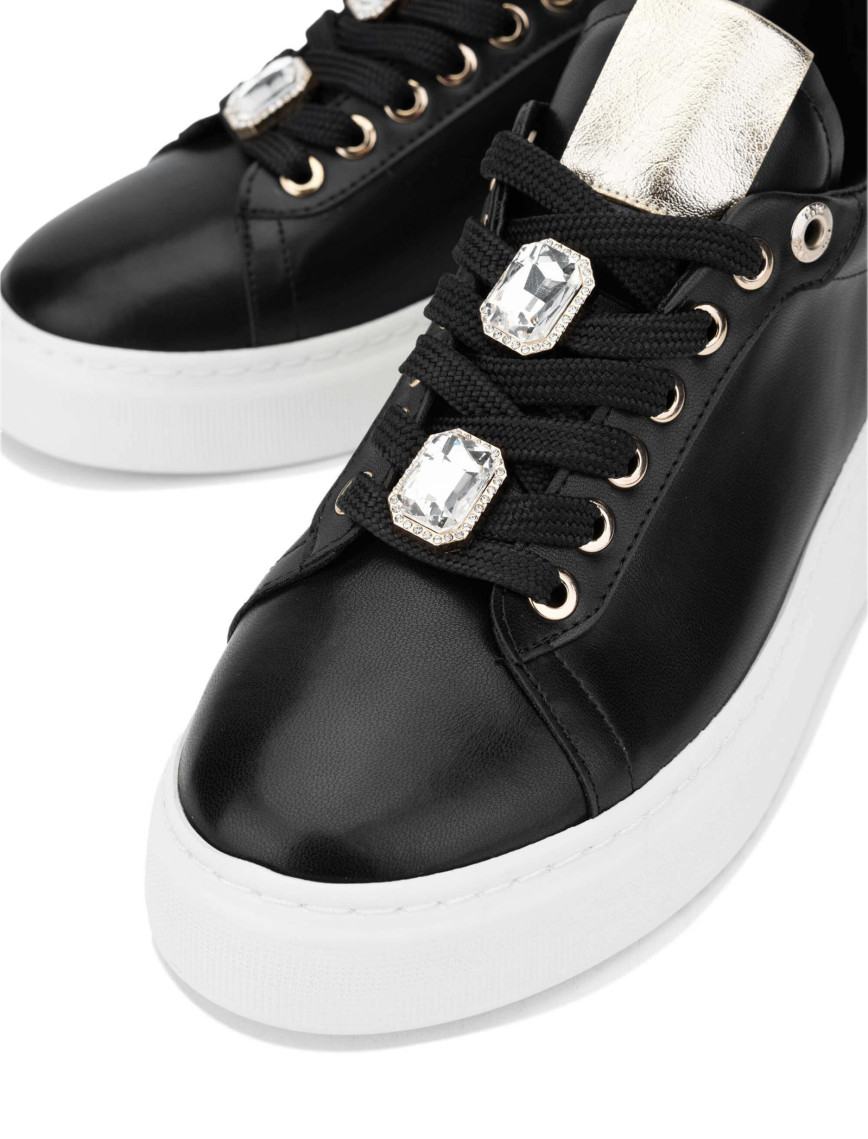 Tamer Tanca Kadın Vegan Siyah Sneakers & Spor Ayakkabı