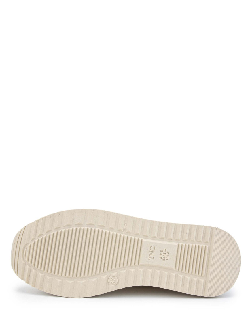 Tamer Tanca Kadın Hakiki Deri Bej Sneakers & Spor Ayakkabı