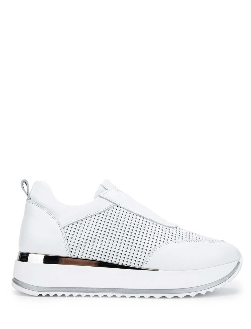 Tamer Tanca Kadın Hakiki Deri Siyah Deri Sneakers & Spor Ayakkabı