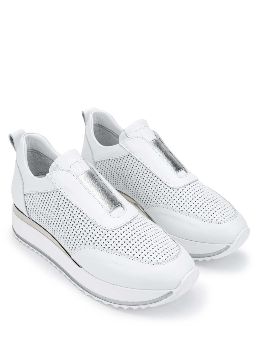 Tamer Tanca Kadın Hakiki Deri Beyaz Sneakers & Spor Ayakkabı