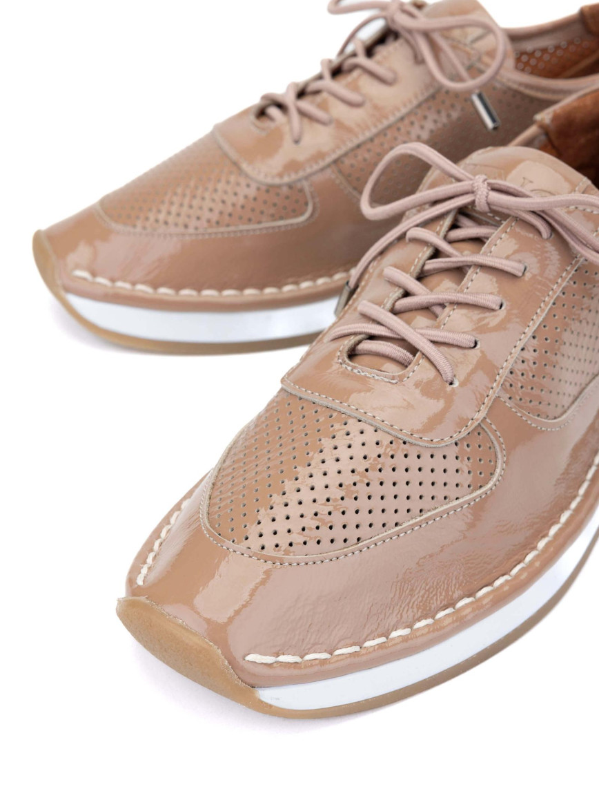 Tamer Tanca Kadın Deri Hasır Vizon Rugan Sneakers & Spor Ayakkabı Tamer Tanca Kadın Deri Hasır Vizon Rugan Sneakers & Spor Ayakkabı